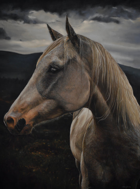 "Cowboy At Dusk"